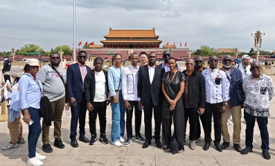 Photo de la délégation multisectorielle ivoirienne en Chine